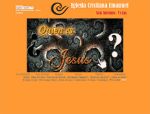 Tablet Screenshot of iglesiacristianaemanuel-sa.com